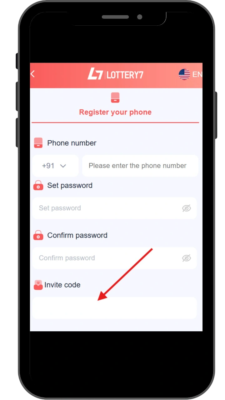 enter invite code